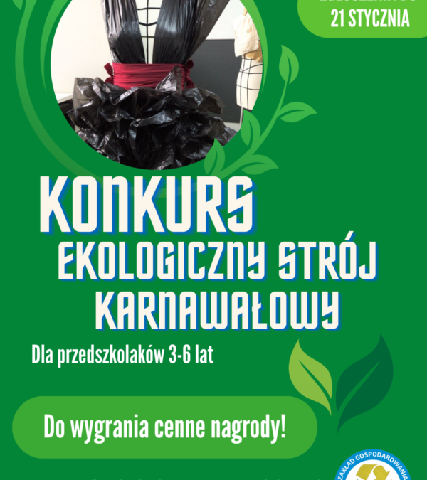 Konkurs ekologiczny strój karnawałowy